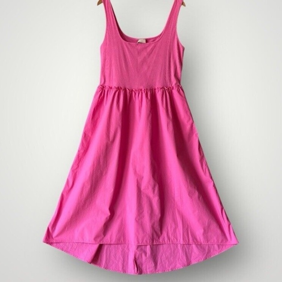 A New Day Pink Asymmetrical Sundress Sleeveless Scoop Neck - Picture 5 of 8